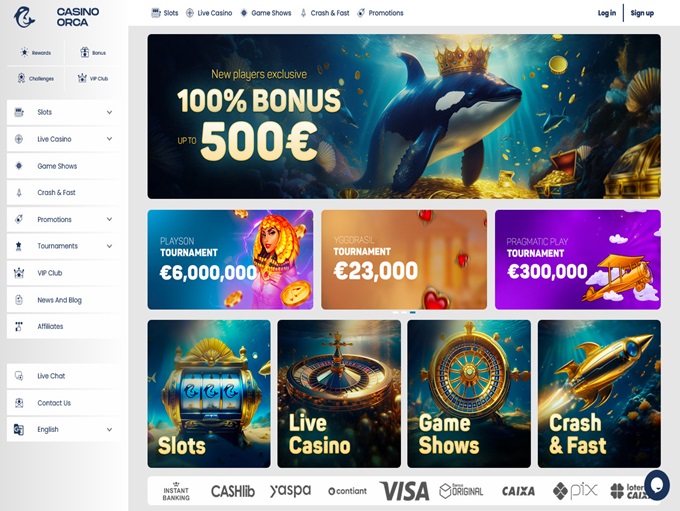 Casino Orca lobby