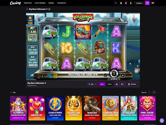 Casiny Casino screenshot 4