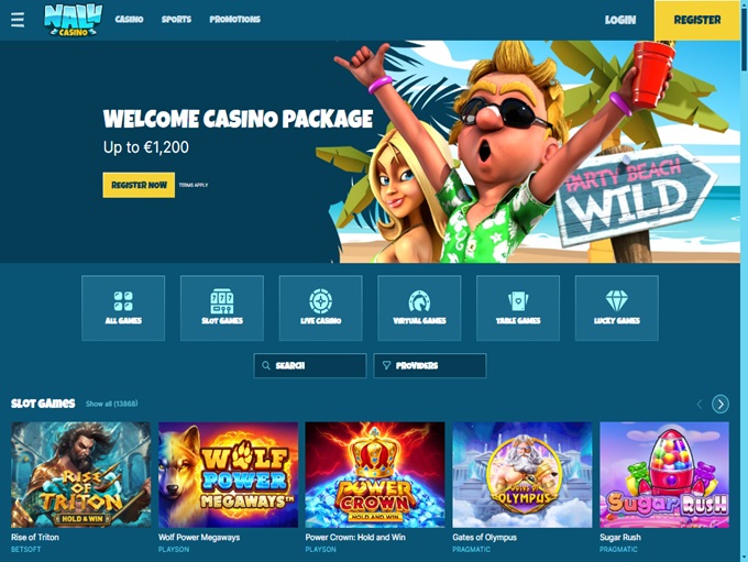 Nalu Casino lobby