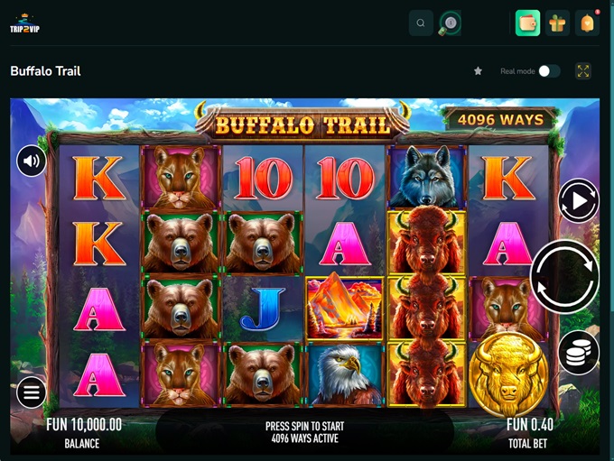 Trip2Vip Casino screenshot 4