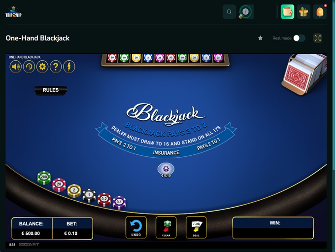 Trip2Vip Casino screenshot 6