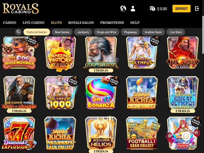 RoyalsCasino screenshot 2