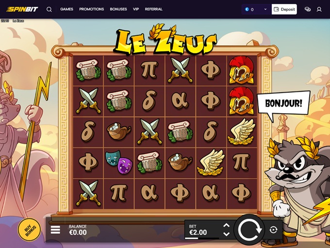 SpinBit Casino screenshot 5
