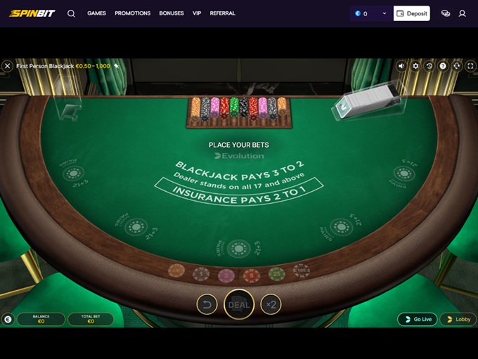 SpinBit Casino screenshot 6