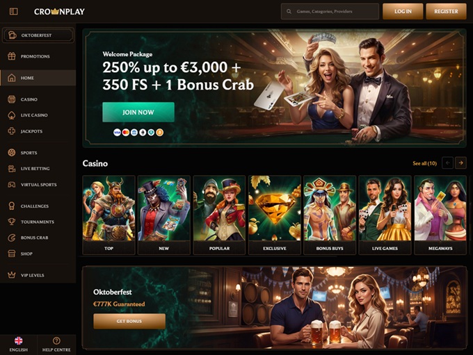 CrownPlay Casino screenshot 1