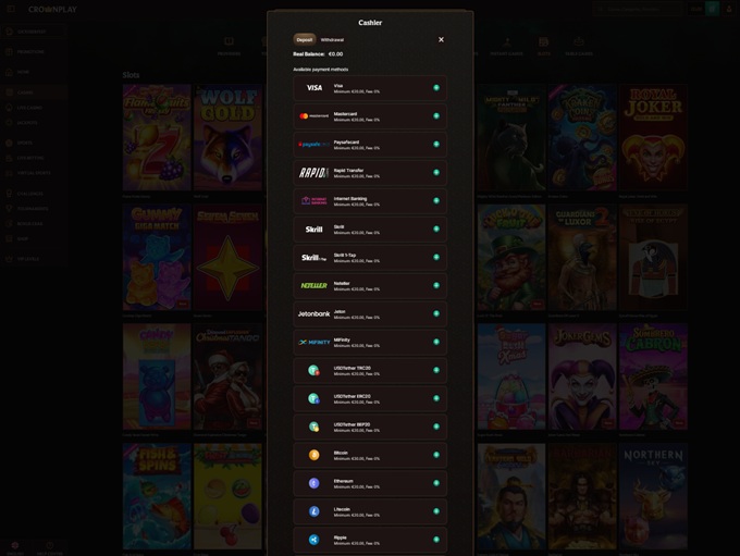 CrownPlay Casino screenshot 3