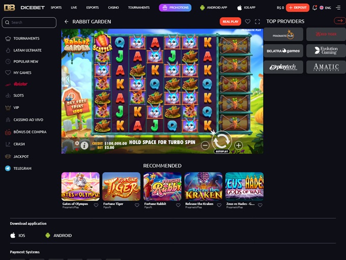 Dicebet Casino screenshot 4
