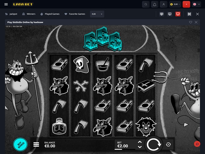 Lamabet Casino screenshot 4