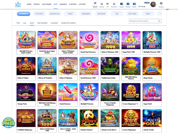 OB9 Casino screenshot 2