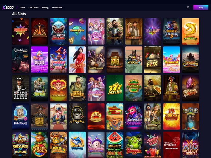 X3000 Casino screenshot 2