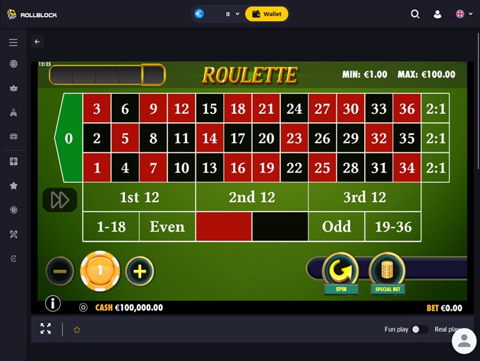 Rollblock Casino screenshot 6