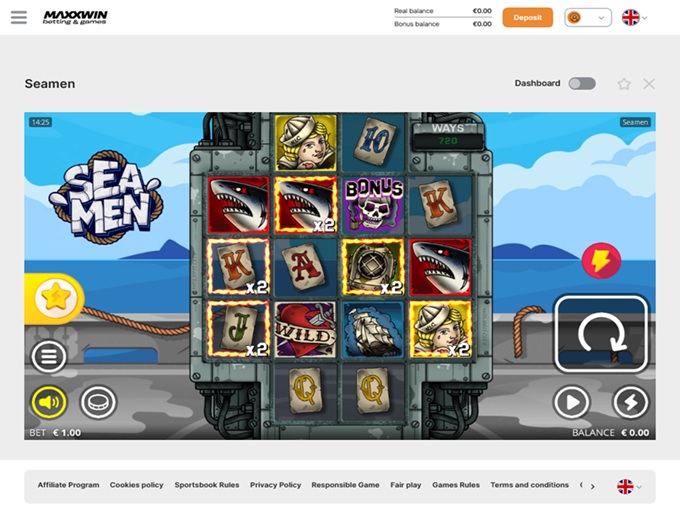 Maxxwin Casino screenshot 4