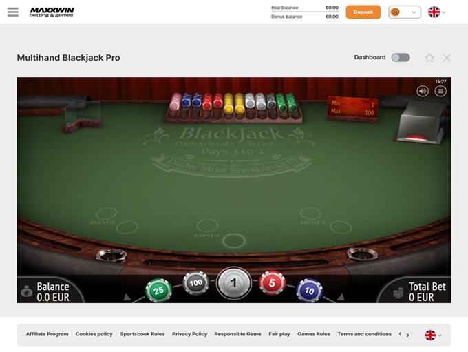 Maxxwin Casino screenshot 6