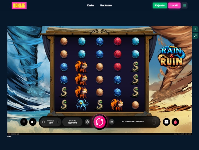Raketti Casino screenshot 4