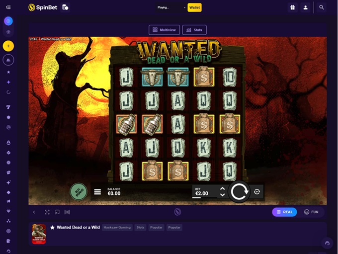 SpinBet Casino screenshot 4
