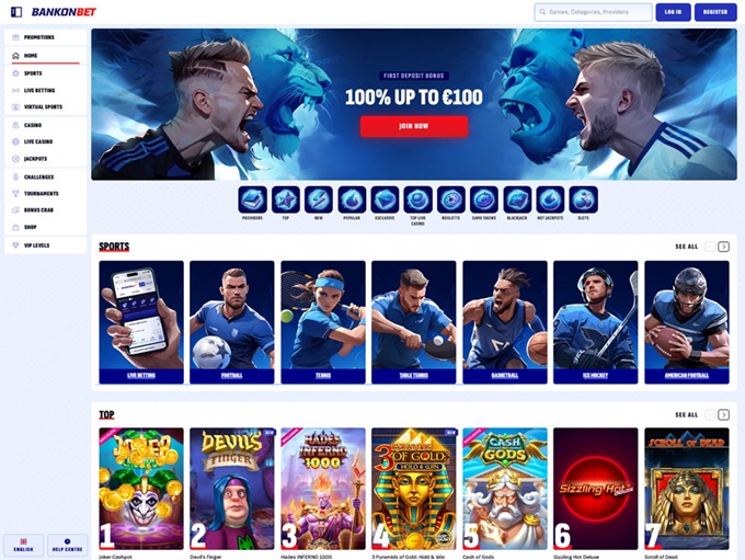 BankonBet Casino screenshot 1