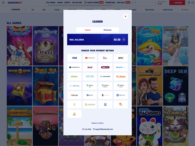 BankonBet Casino screenshot 3