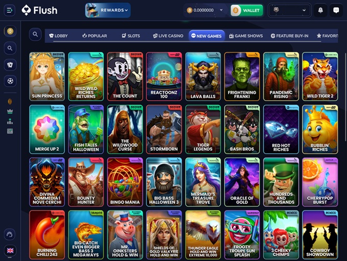 Flush Casino screenshot 2
