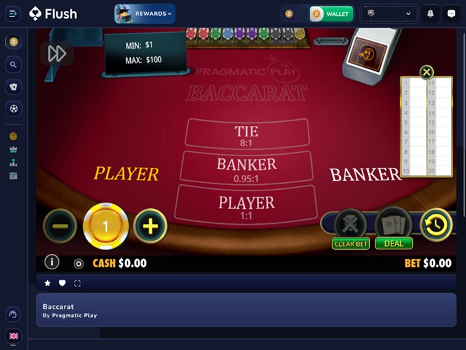 Flush Casino screenshot 6