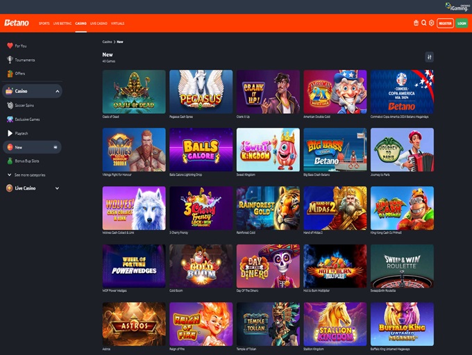 Betano Casino screenshot 2