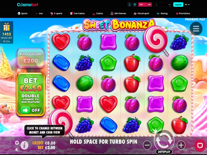 Cosmobet Casino screenshot 4