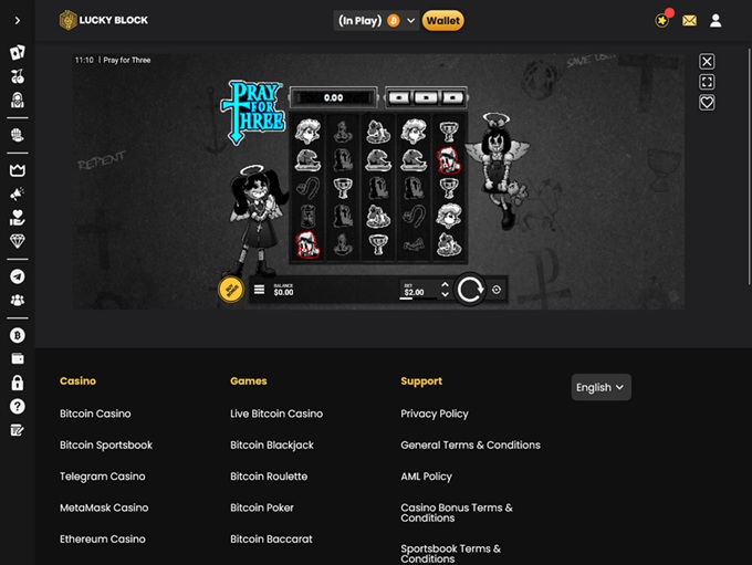 Luckyblock Casino screenshot 4