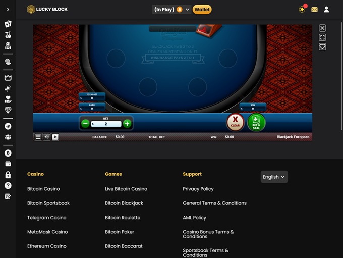 Luckyblock Casino screenshot 6