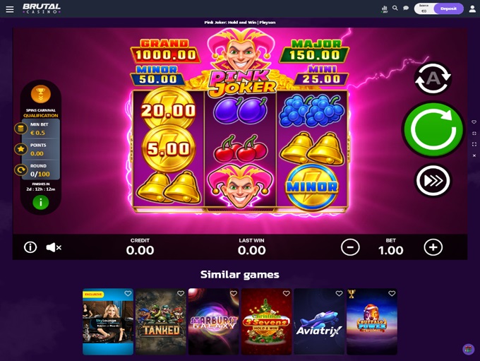 Brutal Casino screenshot 4
