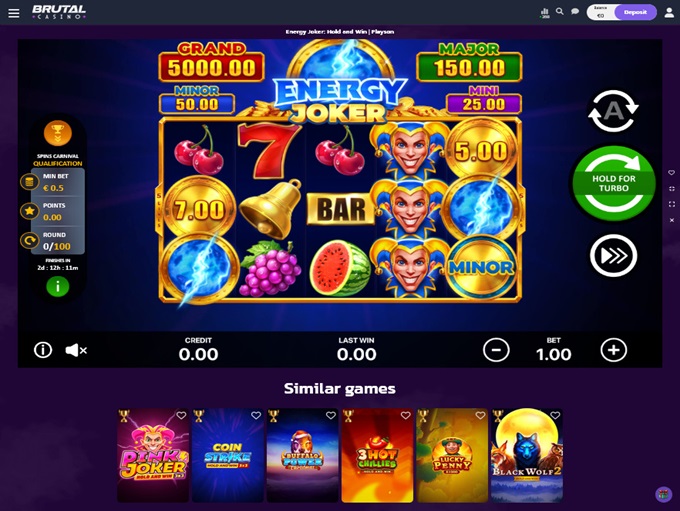 Brutal Casino screenshot 5