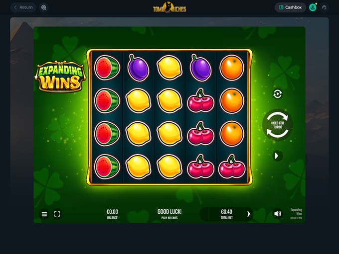 TombRiches Casino screenshot 5