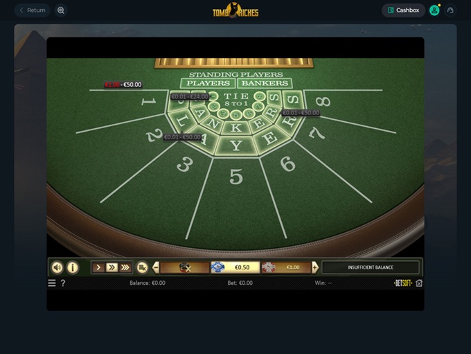 TombRiches Casino screenshot 6