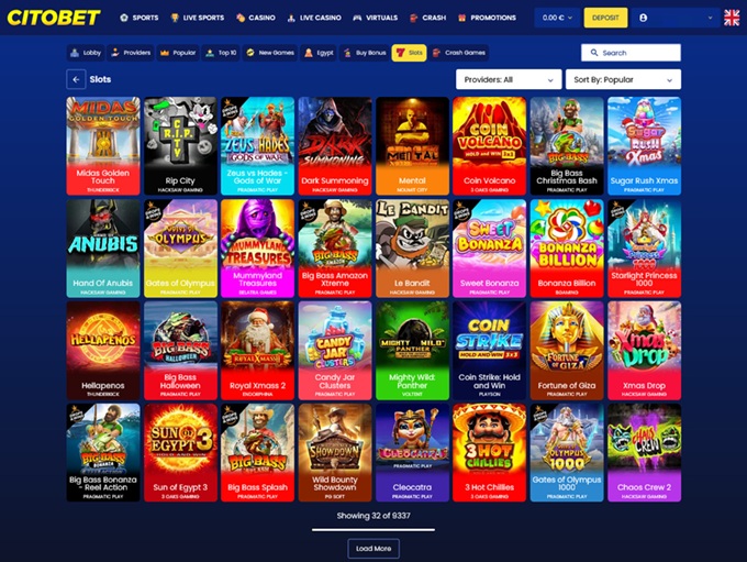Citobet Casino screenshot 2
