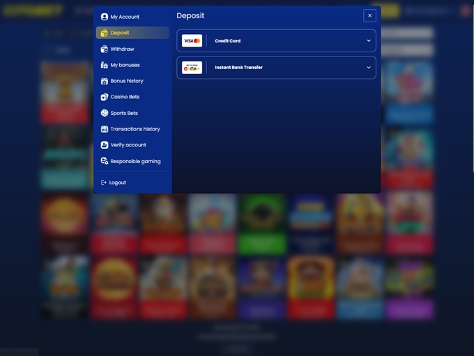 Citobet Casino screenshot 3