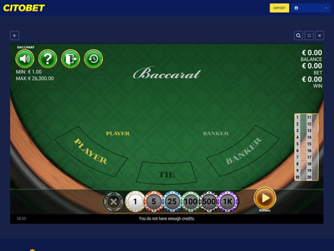 Citobet Casino screenshot 6