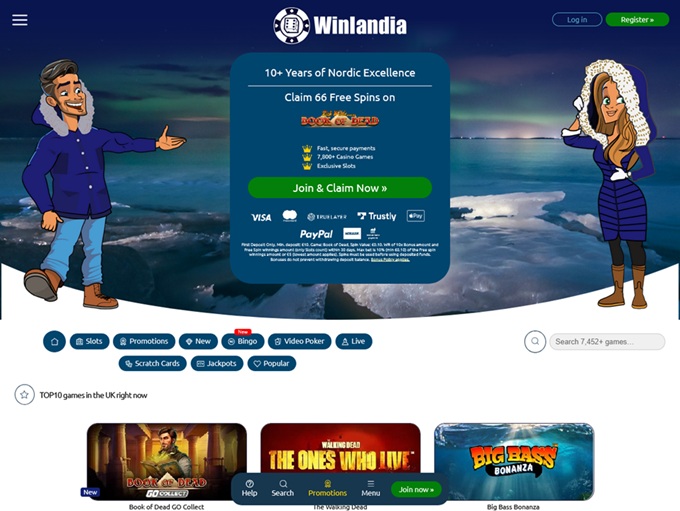Winlandia Casino lobby