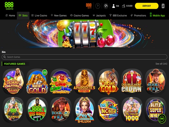 888Arabic Casino screenshot 2
