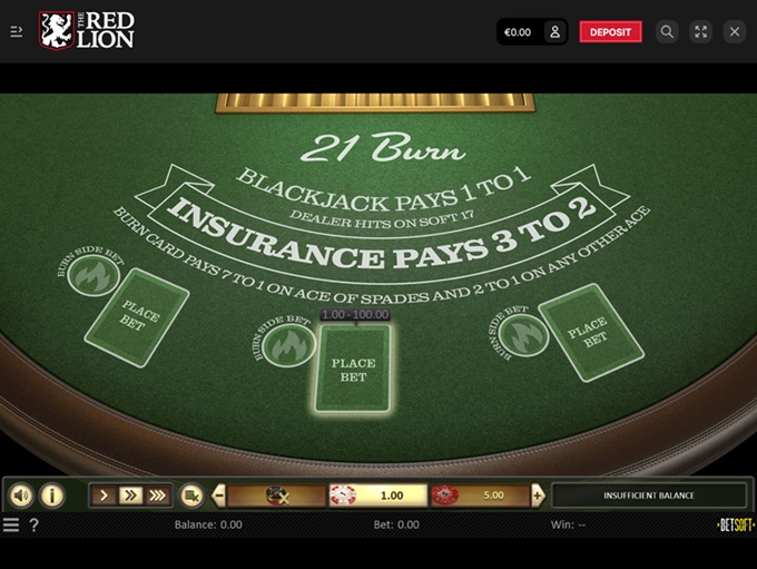 The Red Lion Casino screenshot 6