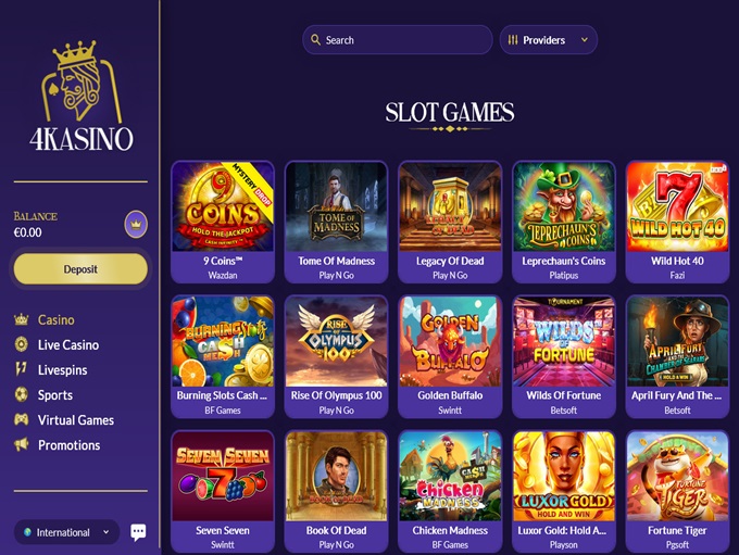 4Kasino screenshot 2