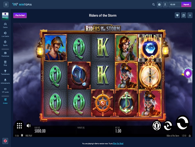 Wintopia Casino screenshot 4