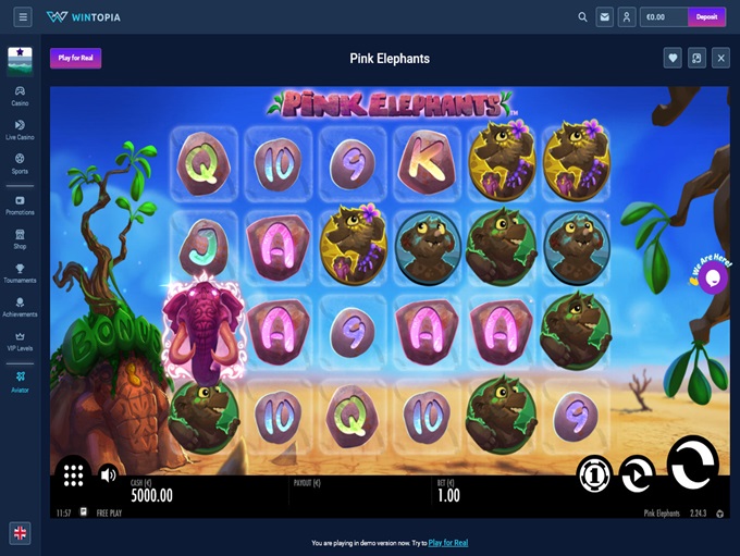 Wintopia Casino screenshot 5