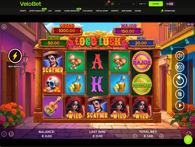 Velobet Casino screenshot 5