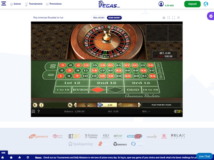 BluVegas Casino screenshot 6