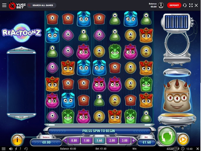 Yugibet Casino screenshot 4