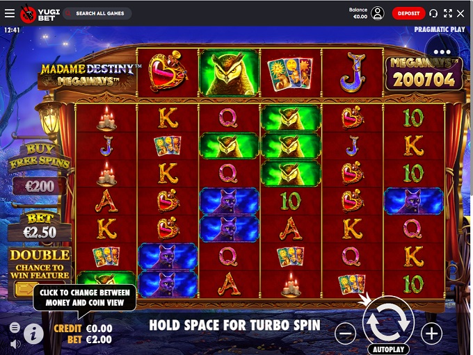 Yugibet Casino screenshot 5