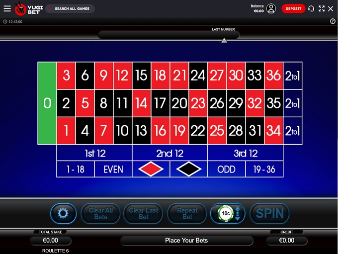 Yugibet Casino screenshot 6