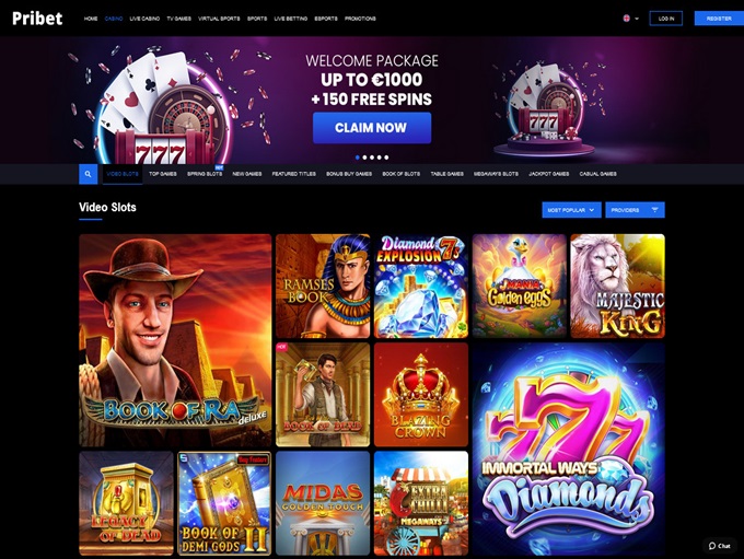 Pribet Casino lobby
