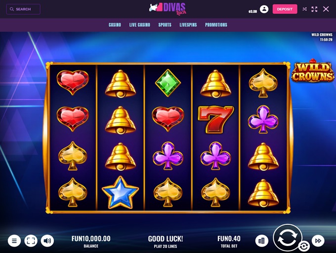 Divas Luck Casino screenshot 5