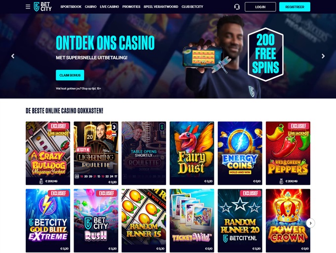 BetCity.nl lobby