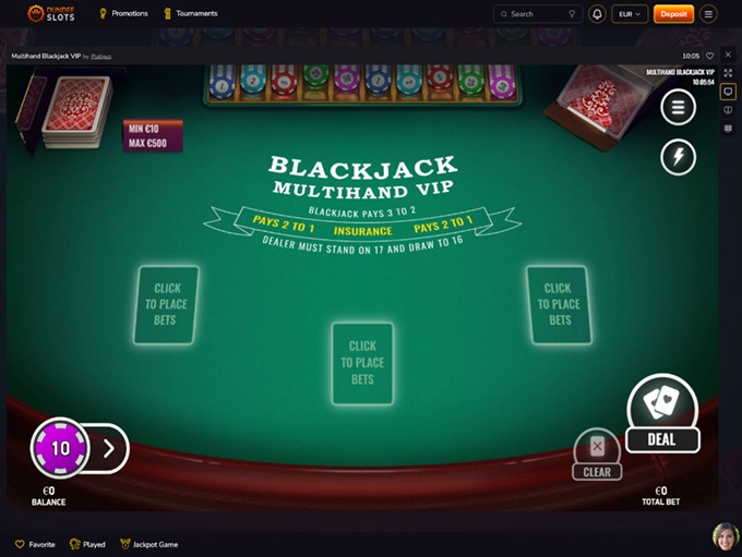 Dundeeslots Casino screenshot 6