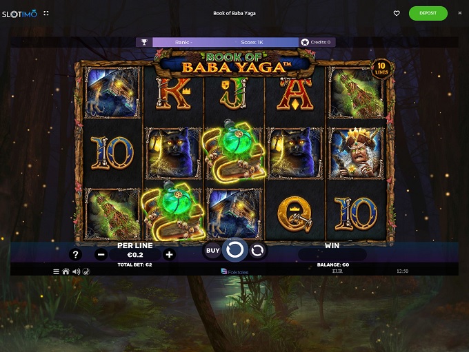 Slotimo Casino screenshot 4